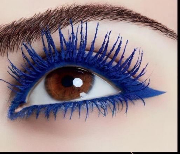 ماسكرا ازرق